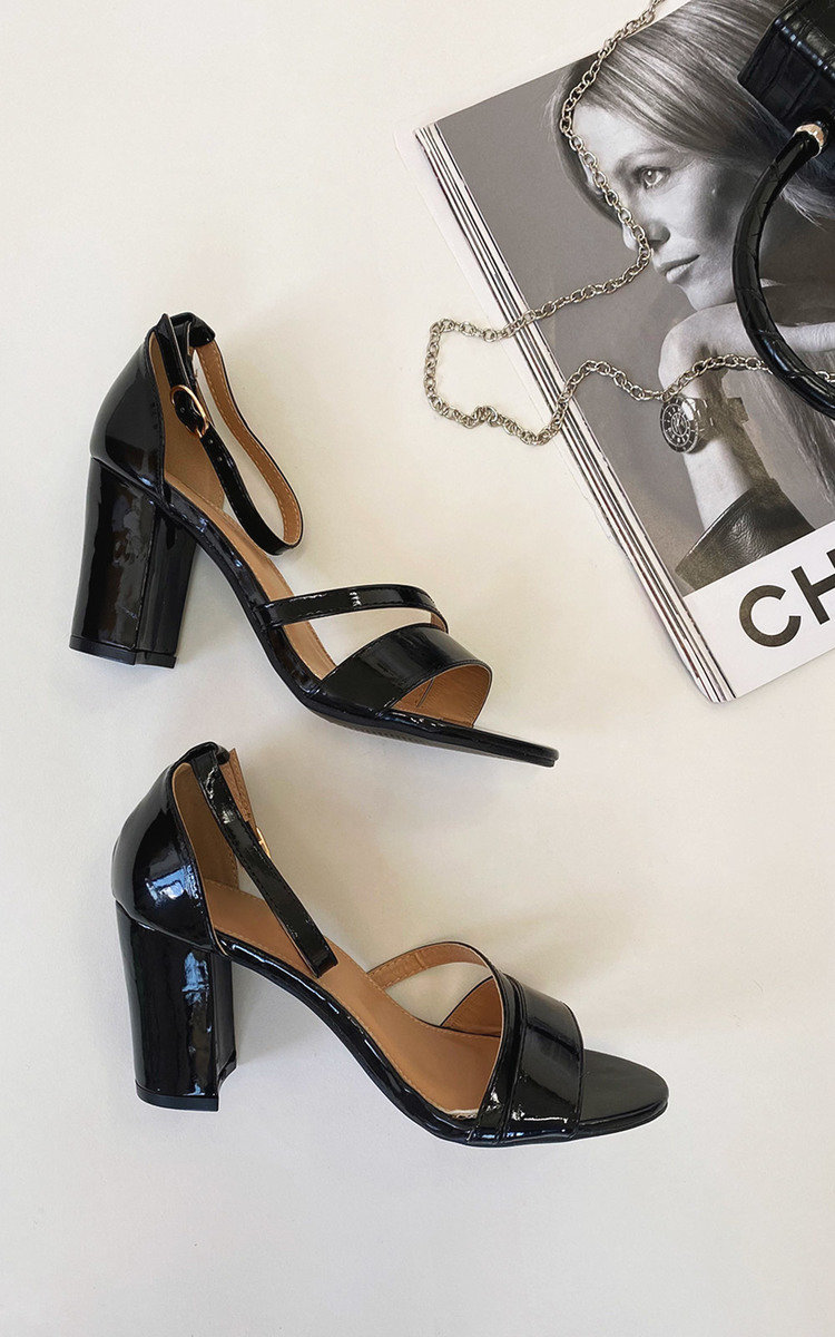 Emelia Lace Up Block High Heel Thumbnail Emelia Lace Up Block High Heel Thumbnail