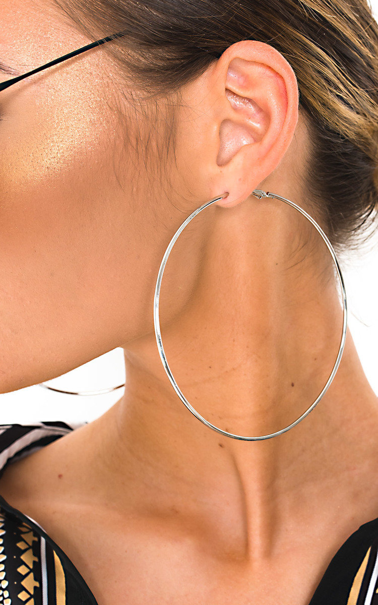 Emma Statement Hoop Earrings 