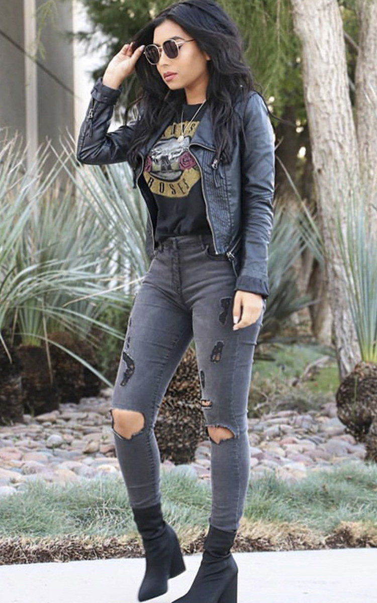 Enya Ripped Skinny Jeans Thumbnail Enya Ripped Skinny Jeans Thumbnail