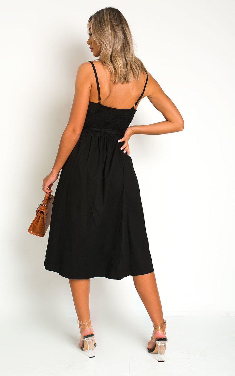 Erin Button Up Tie Dress Erin Button Up Tie Dress