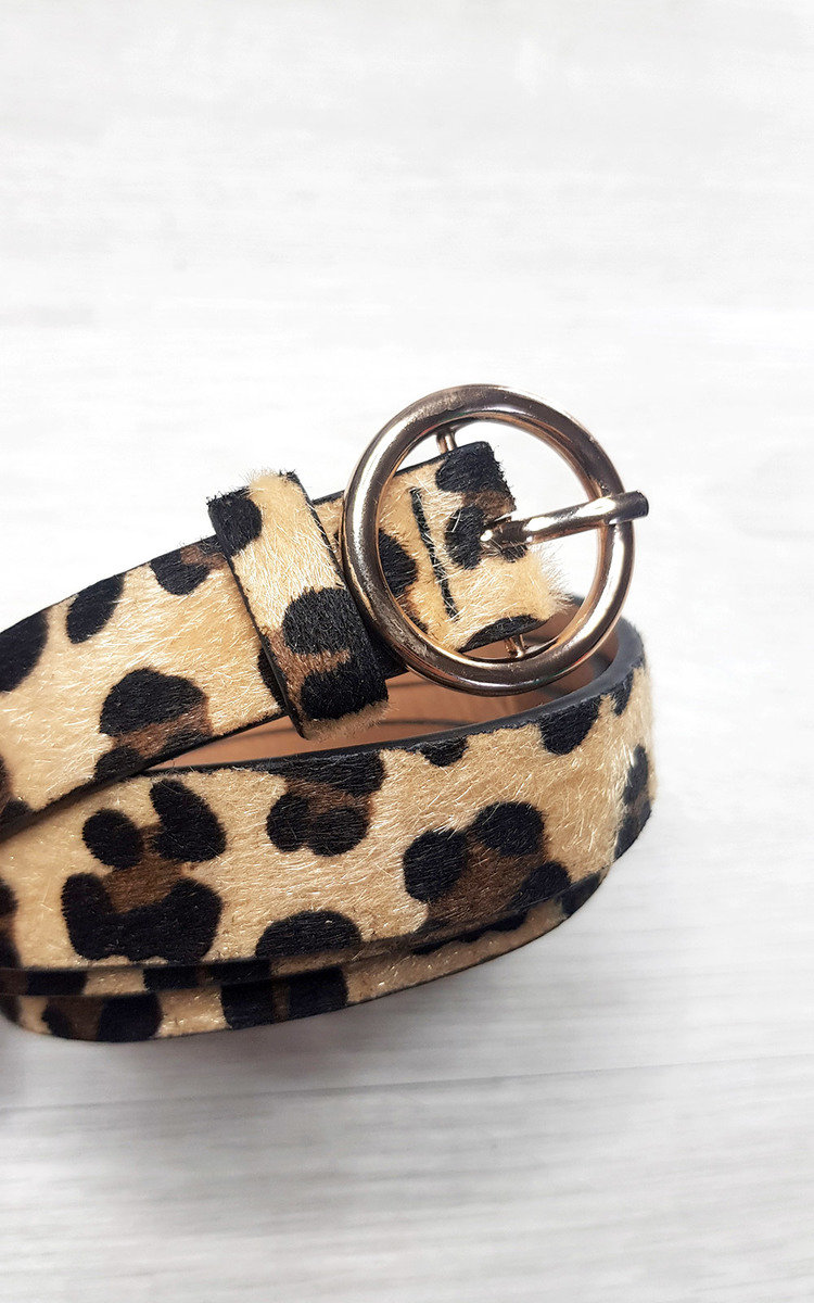 Evie Faux Leather Printed Belt with Texture Thumbnail Evie Faux Leather Printed Belt with Texture Thumbnail