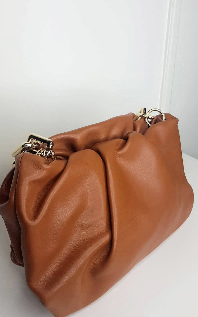 Farah Faux Leather Chain Detail Bag Thumbnail