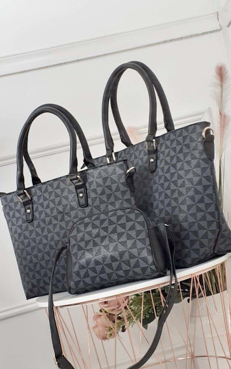 Farrah 3 in 1 Printed Handbag