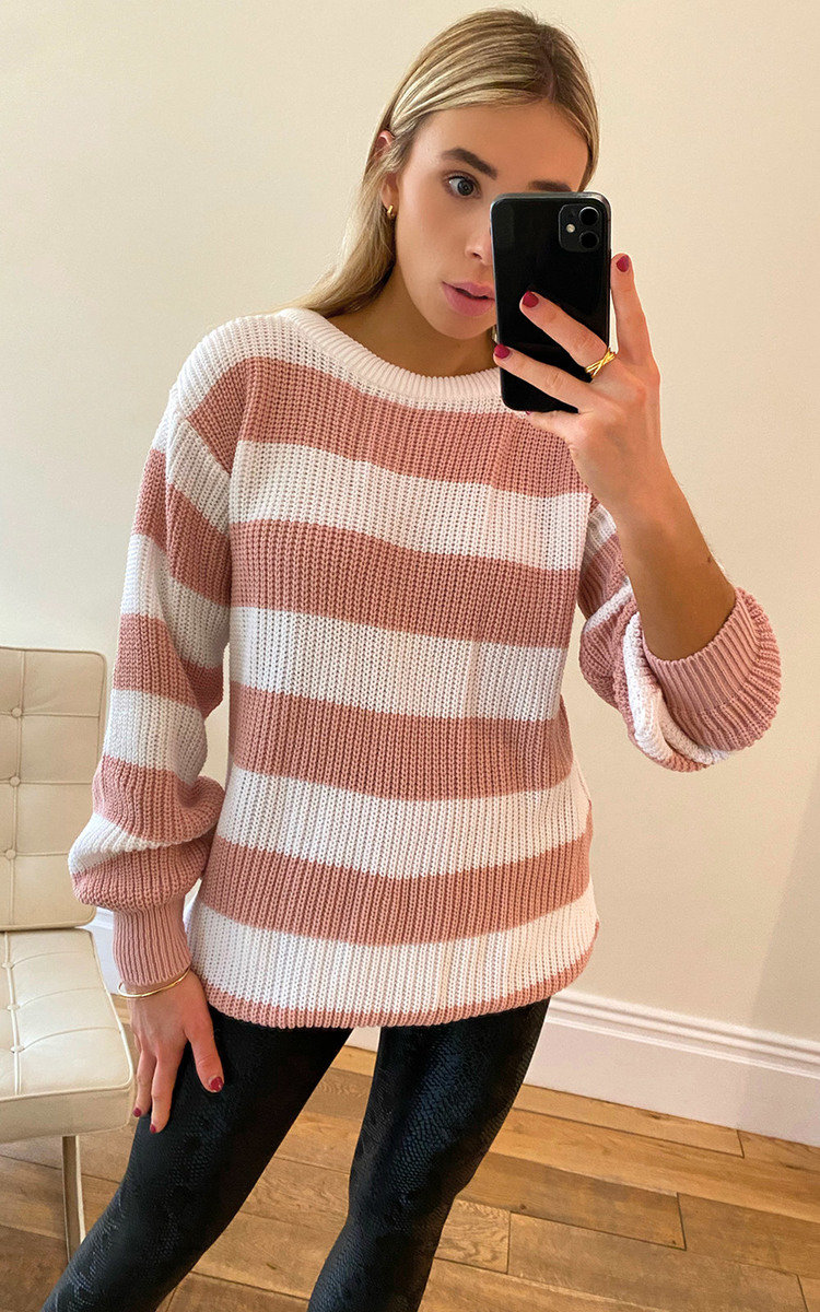 Faye Oversized Stripe Jumper