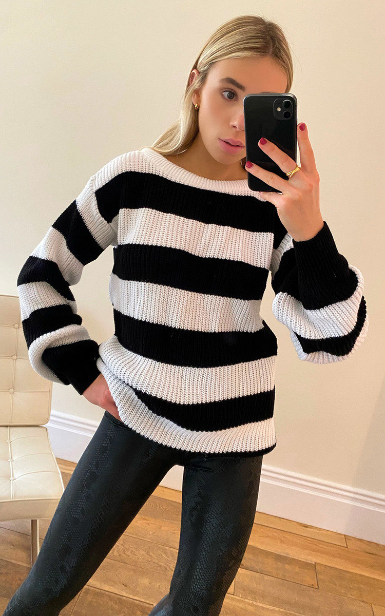 Faye Oversized Stripe Jumper