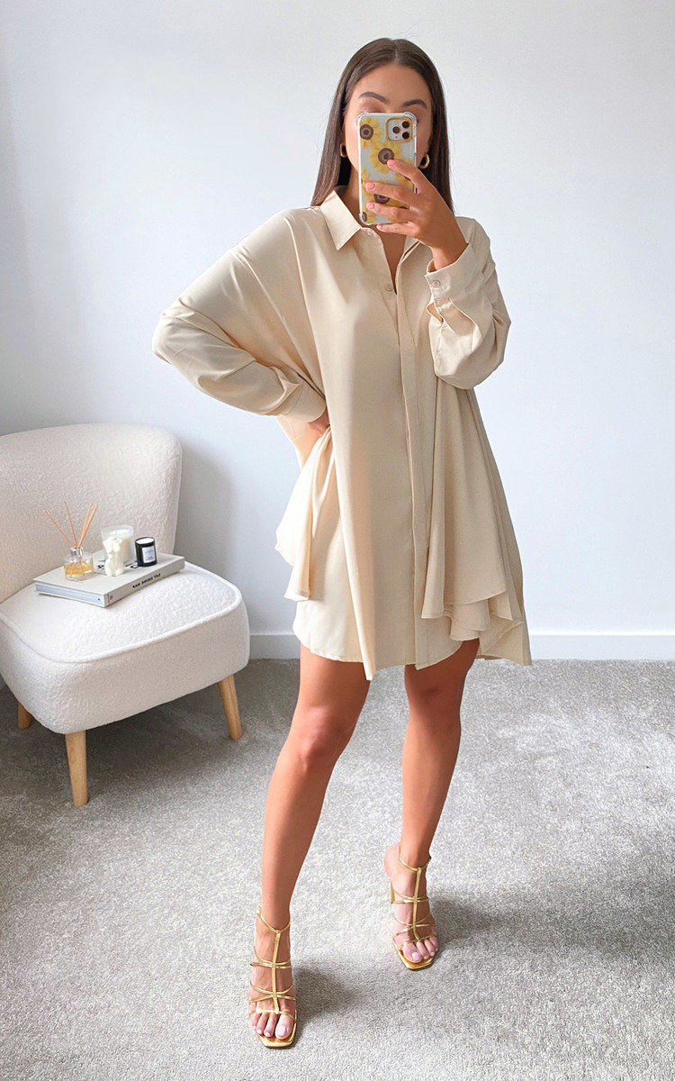 Fern Oversized Shirt Dress Thumbnail