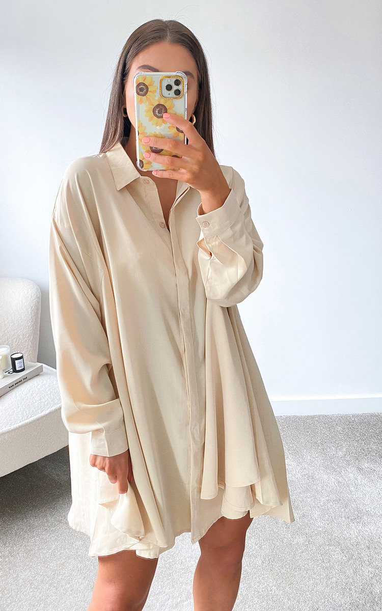 Fern Oversized Shirt Dress Thumbnail