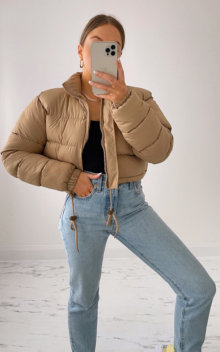 Fizz Cropped Padded Puffer Jacket Thumbnail Fizz Cropped Padded Puffer Jacket Thumbnail