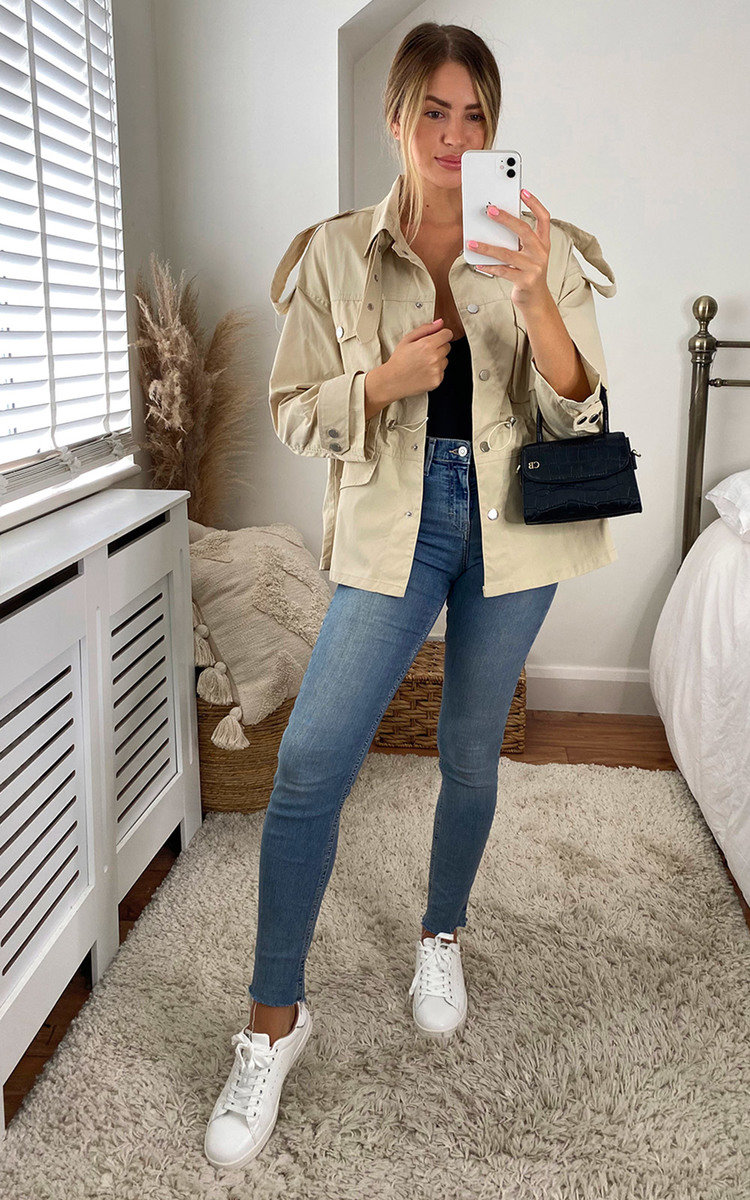 Frankie Belted Oversized Jacket Thumbnail Frankie Belted Oversized Jacket Thumbnail