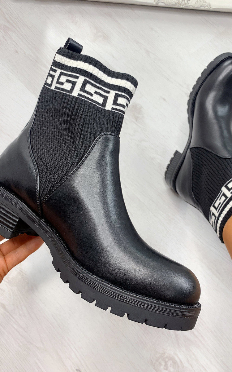 Frankie Printed Ankle Boots Thumbnail Frankie Printed Ankle Boots Thumbnail