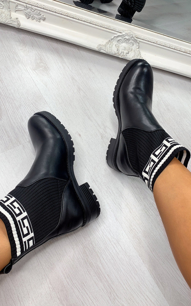 Frankie Printed Ankle Boots Thumbnail Frankie Printed Ankle Boots Thumbnail