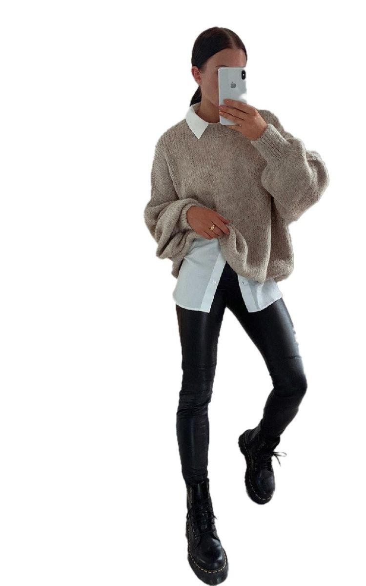 Freja Oversized Knitted Jumper Thumbnail