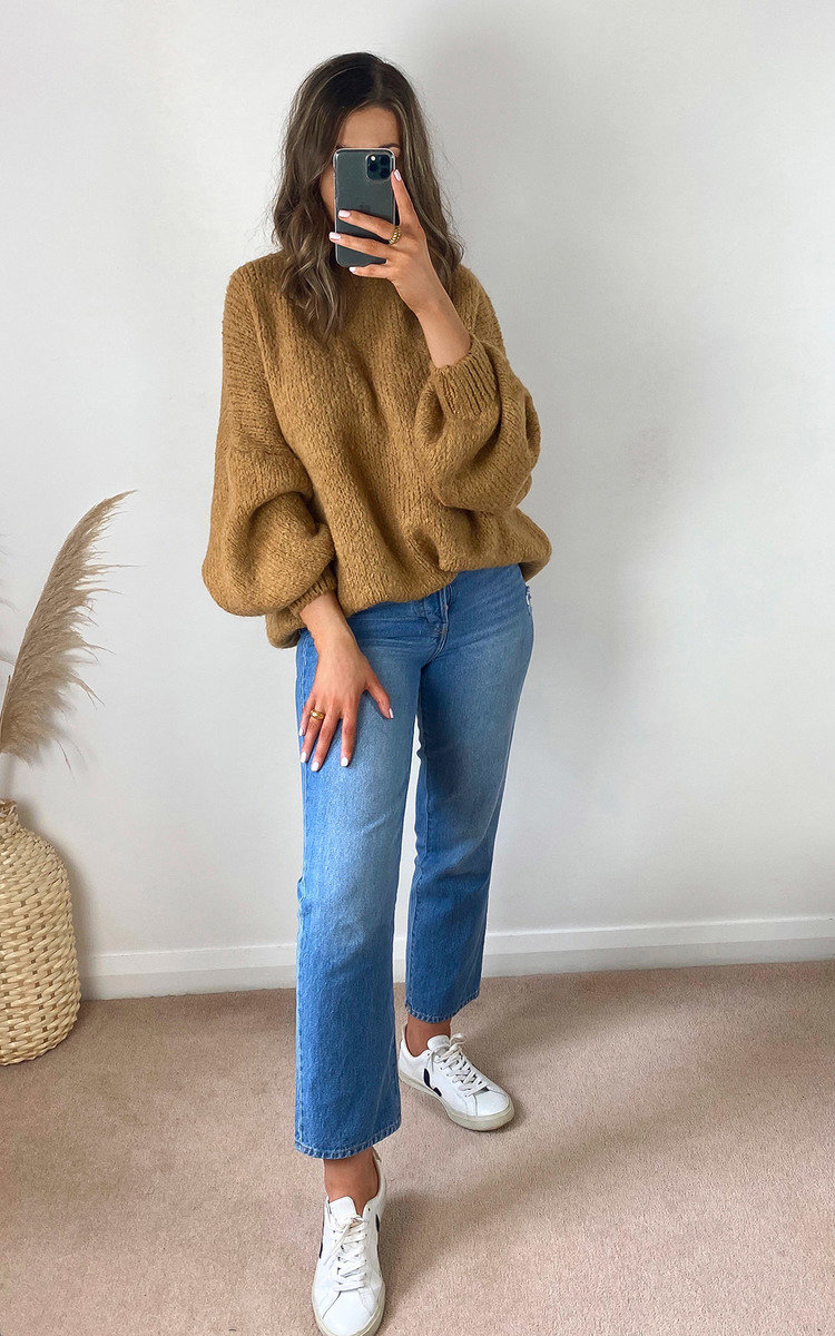 Freja Oversized Knitted Jumper Thumbnail