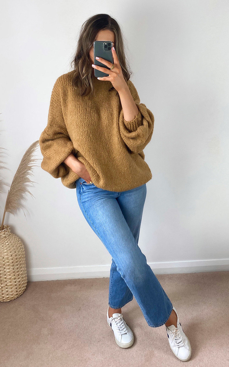 Freja Oversized Knitted Jumper Thumbnail