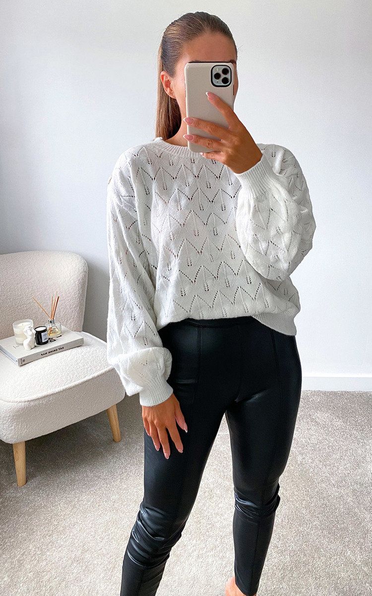 Gabbie Heart Design Knitted Jumper Thumbnail Gabbie Heart Design Knitted Jumper Thumbnail
