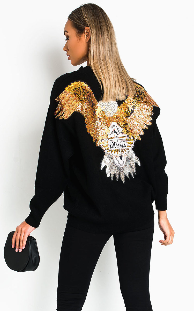 Georgie Embellished Oversized Jumper Thumbnail Georgie Embellished Oversized Jumper Thumbnail