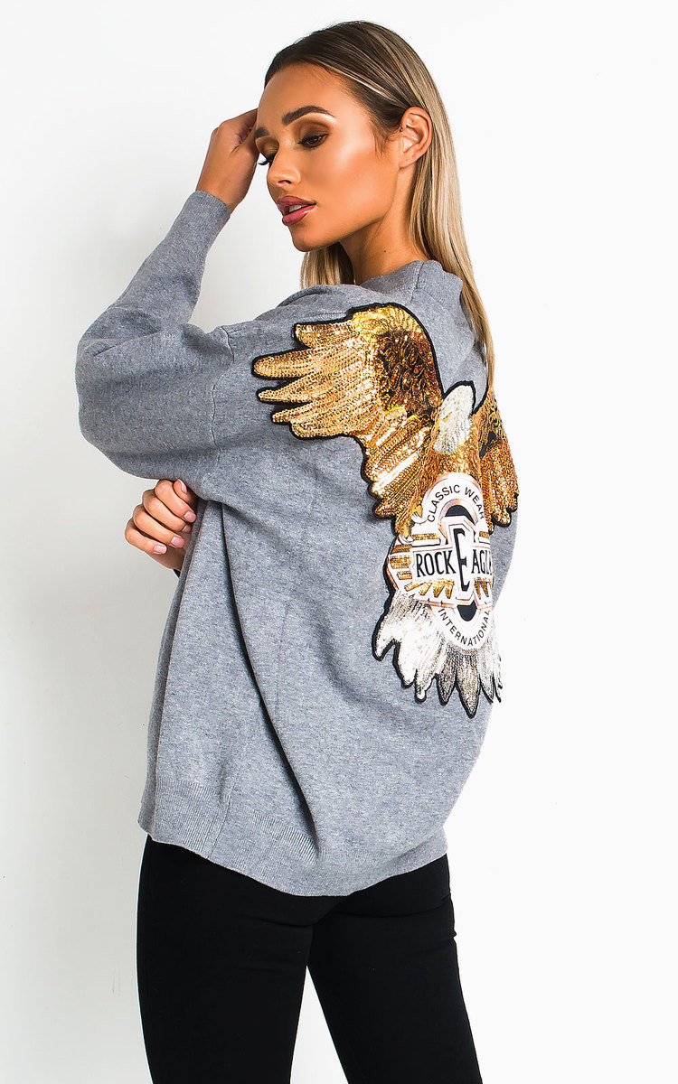 Georgie Embellished Oversized Jumper Thumbnail Georgie Embellished Oversized Jumper Thumbnail