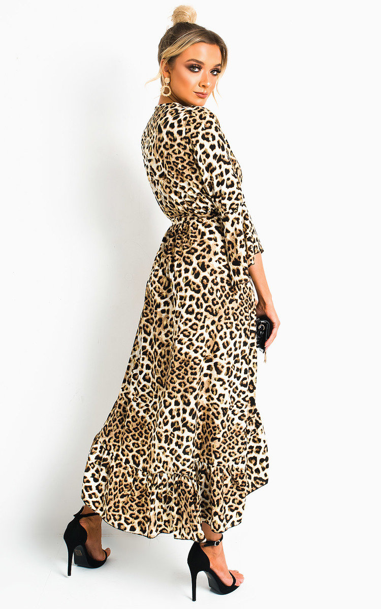 Gigi Printed Frill Maxi Dress Thumbnail Gigi Printed Frill Maxi Dress Thumbnail