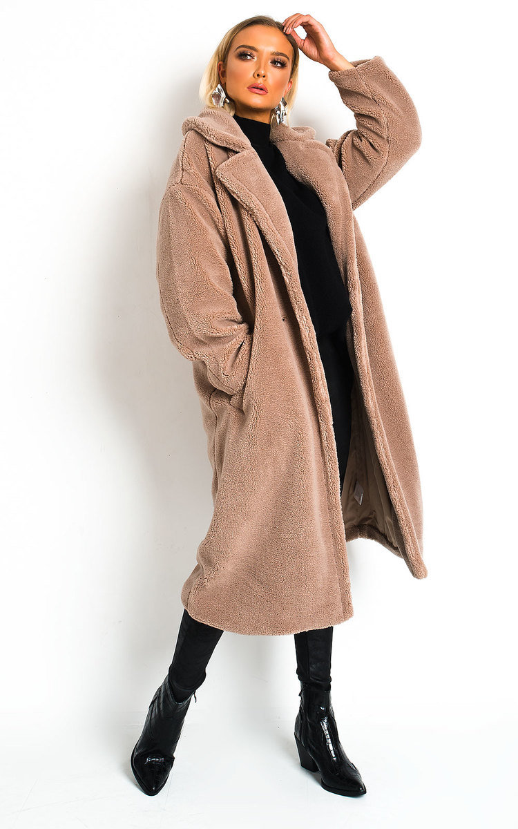 Giselle Teddy Bear Maxi Coat Thumbnail Giselle Teddy Bear Maxi Coat Thumbnail