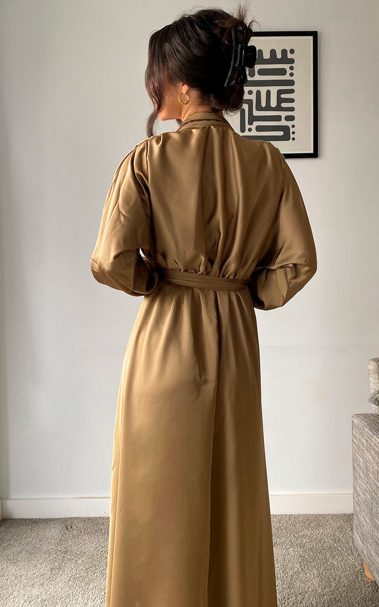 Guilda High Neck Belted Maxi Dress Thumbnail Guilda High Neck Belted Maxi Dress Thumbnail