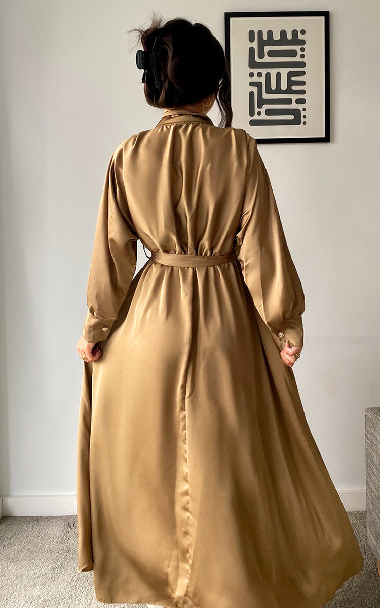Guilda High Neck Belted Maxi Dress Thumbnail Guilda High Neck Belted Maxi Dress Thumbnail