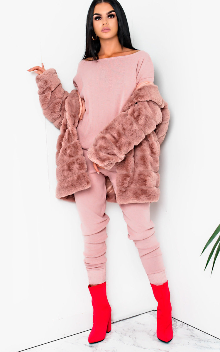 Hallie Knitted Lounge Co-ord Thumbnail Hallie Knitted Lounge Co-ord Thumbnail