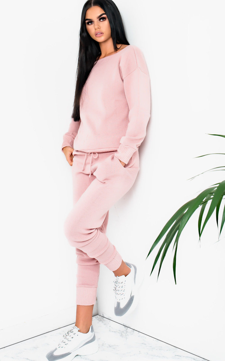 Hallie Knitted Lounge Co-ord Thumbnail Hallie Knitted Lounge Co-ord Thumbnail