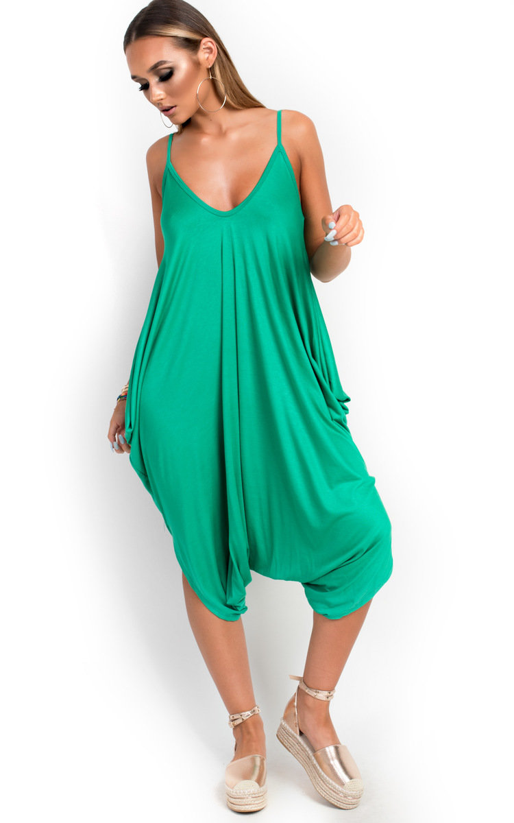 Hanna Harem Romper Jumpsuit Thumbnail Hanna Harem Romper Jumpsuit Thumbnail