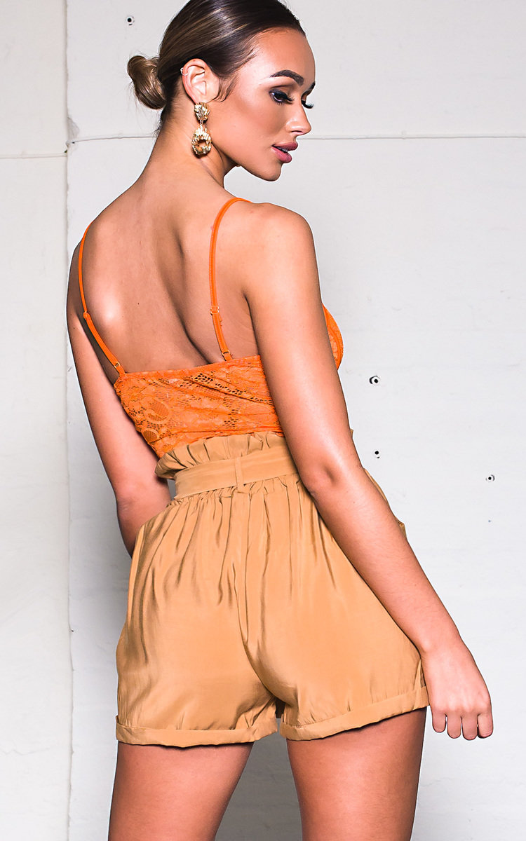 Harper High Waist Paperbag Shorts Thumbnail Harper High Waist Paperbag Shorts Thumbnail