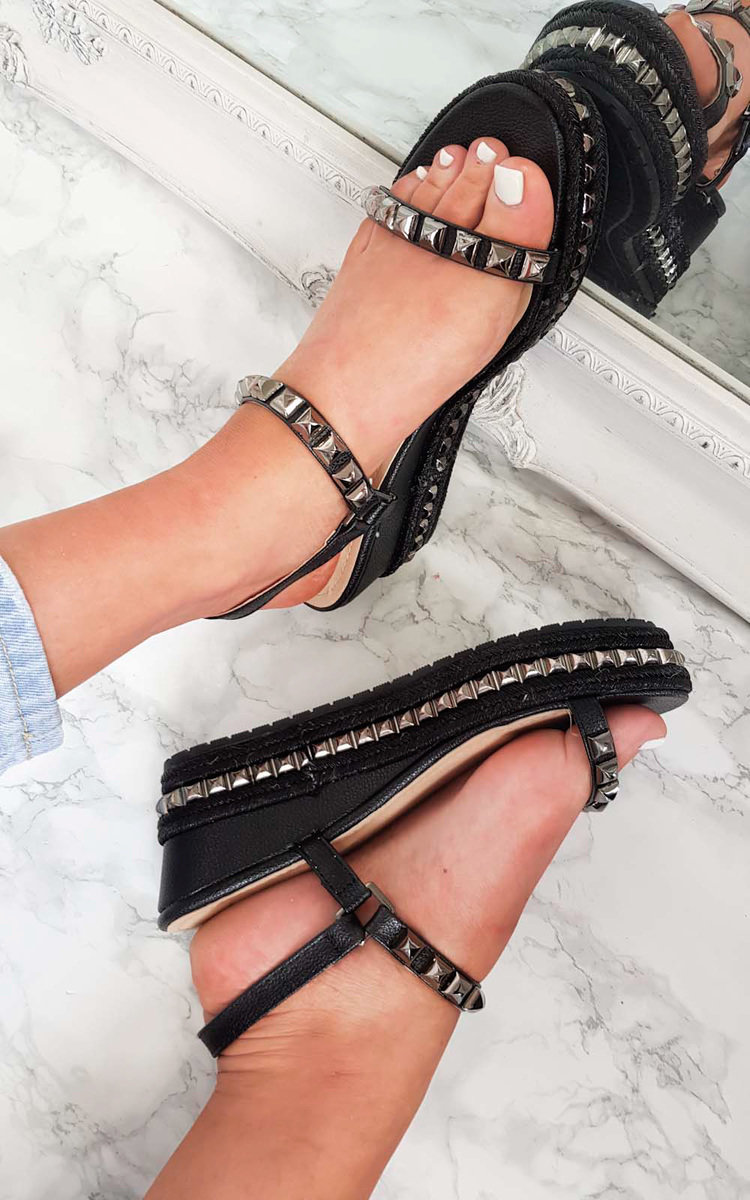 Harri Strap Wedge Sandals Thumbnail Harri Strap Wedge Sandals Thumbnail