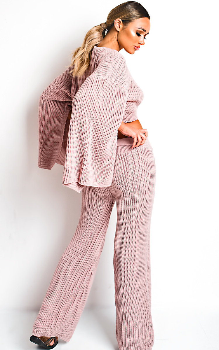 Heath Knitted Slit Sleeve Co-ord  Thumbnail