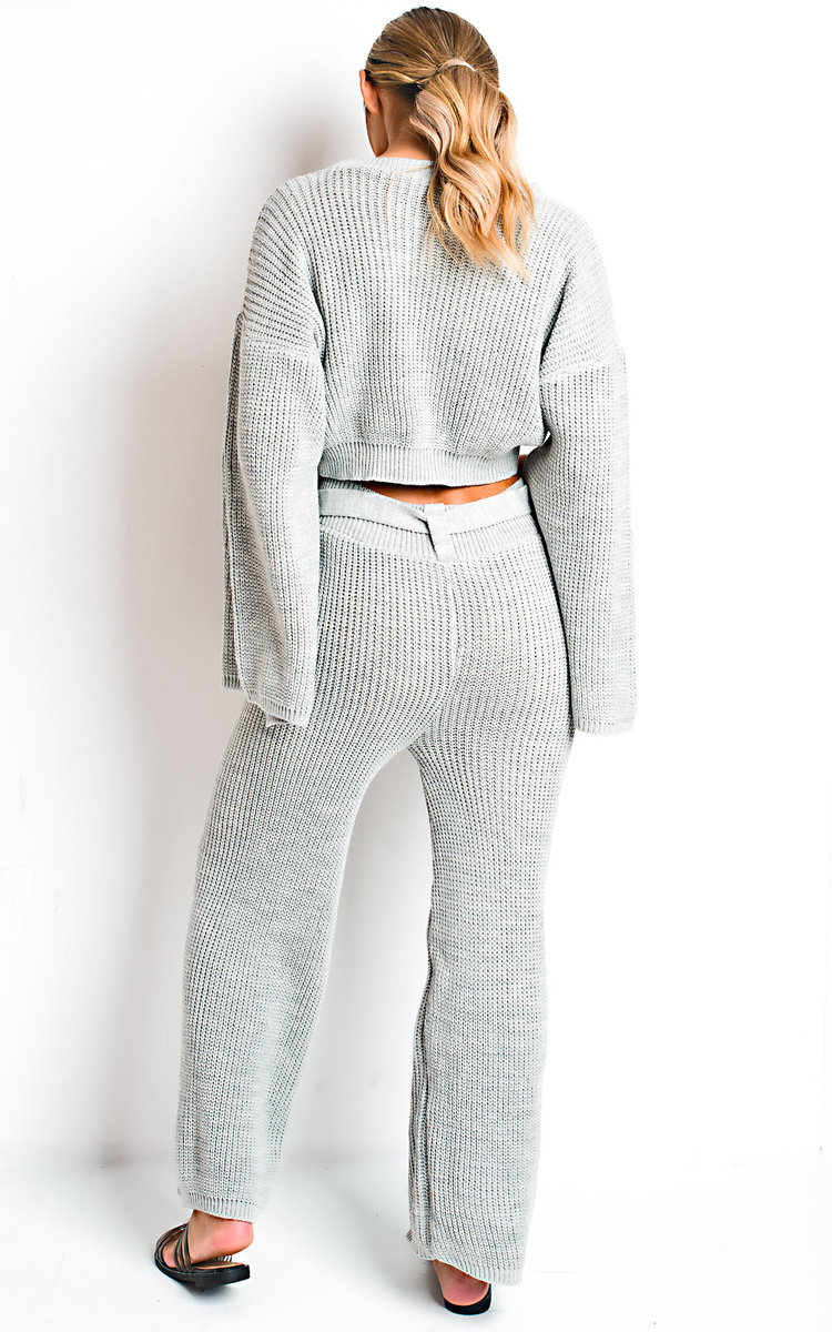 Heath Knitted Slit Sleeve Co-ord  Thumbnail