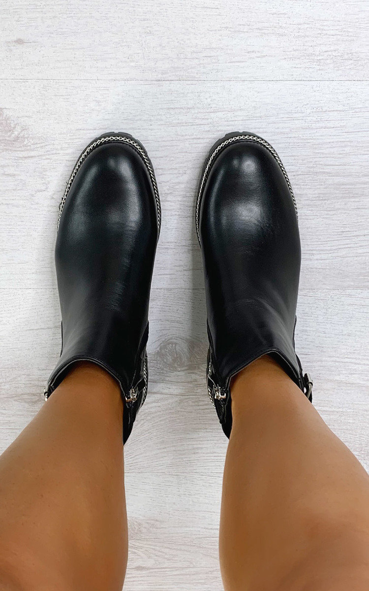 Heidi Faux Leather Croc Print Ankle Boots Thumbnail Heidi Faux Leather Croc Print Ankle Boots Thumbnail
