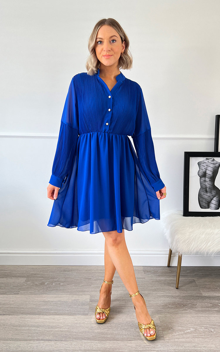 Hilda Button Up Mini Dress