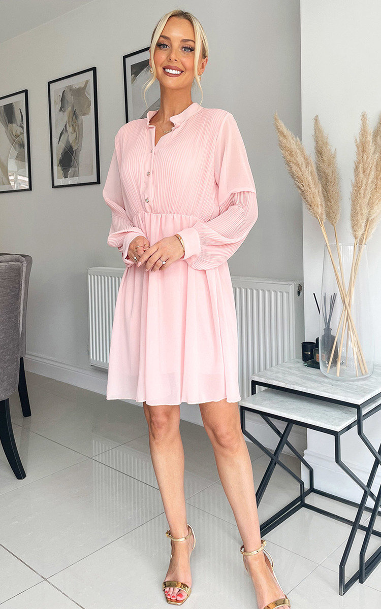 Hilda Button Up Mini Dress Hilda Button Up Mini Dress
