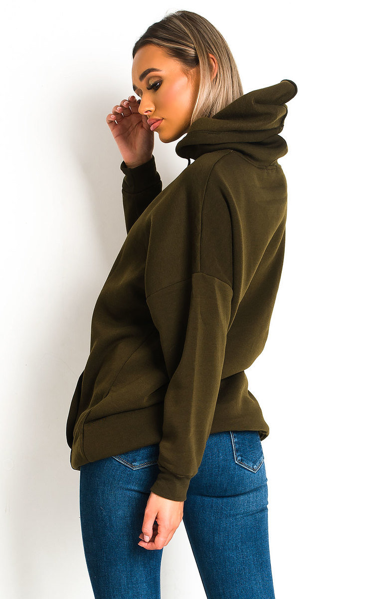 Hollie Oversized Hooded Jumper Thumbnail