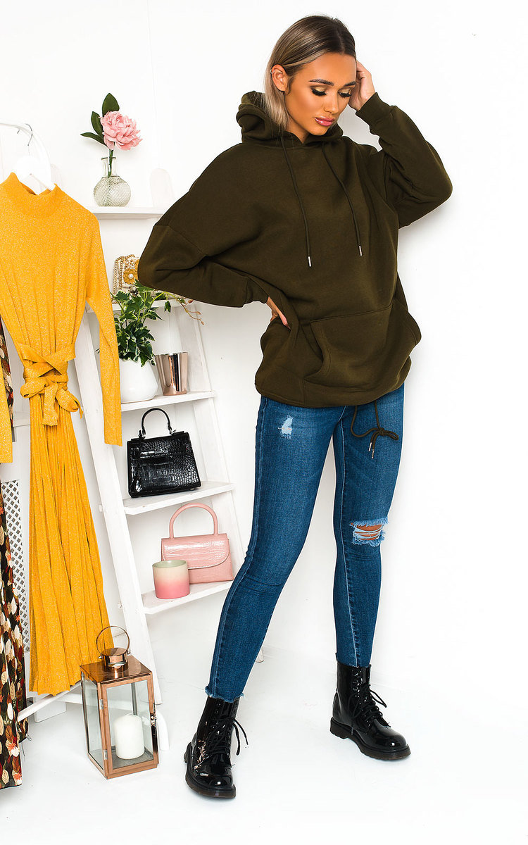Hollie Oversized Hooded Jumper Hollie Oversized Hooded Jumper