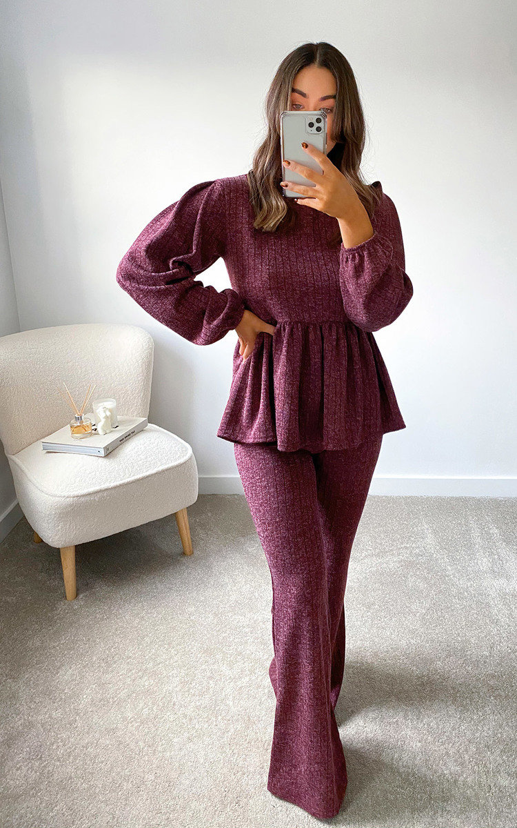 Holly Peplum Co-ord  Thumbnail