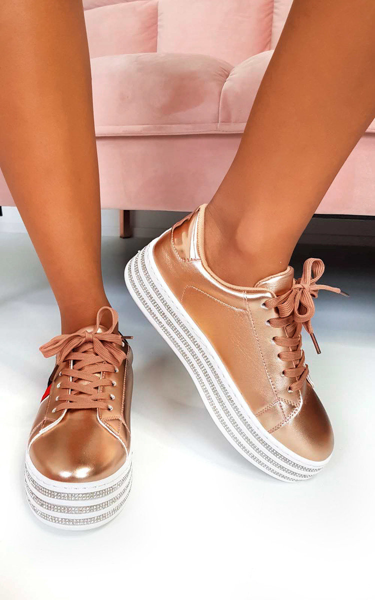 Iggy Flatform Embellished Trainers Iggy Flatform Embellished Trainers