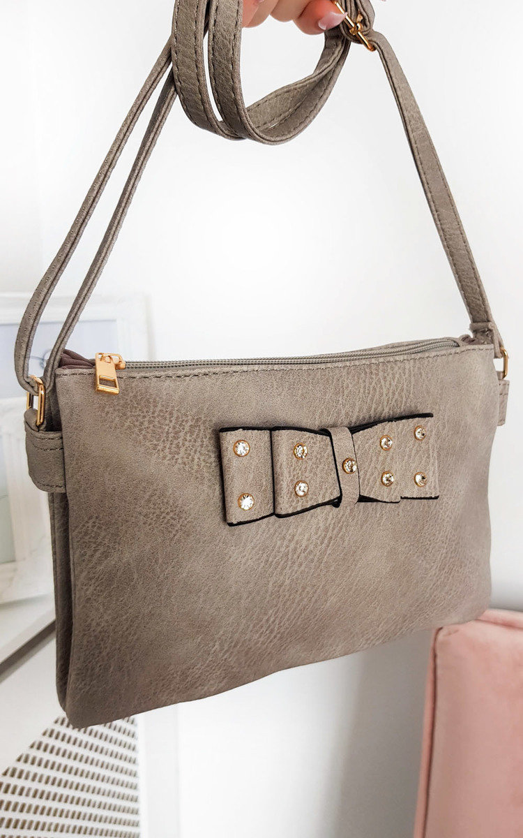 Imogen Bow Detail Cross Body Handbag Thumbnail Imogen Bow Detail Cross Body Handbag Thumbnail