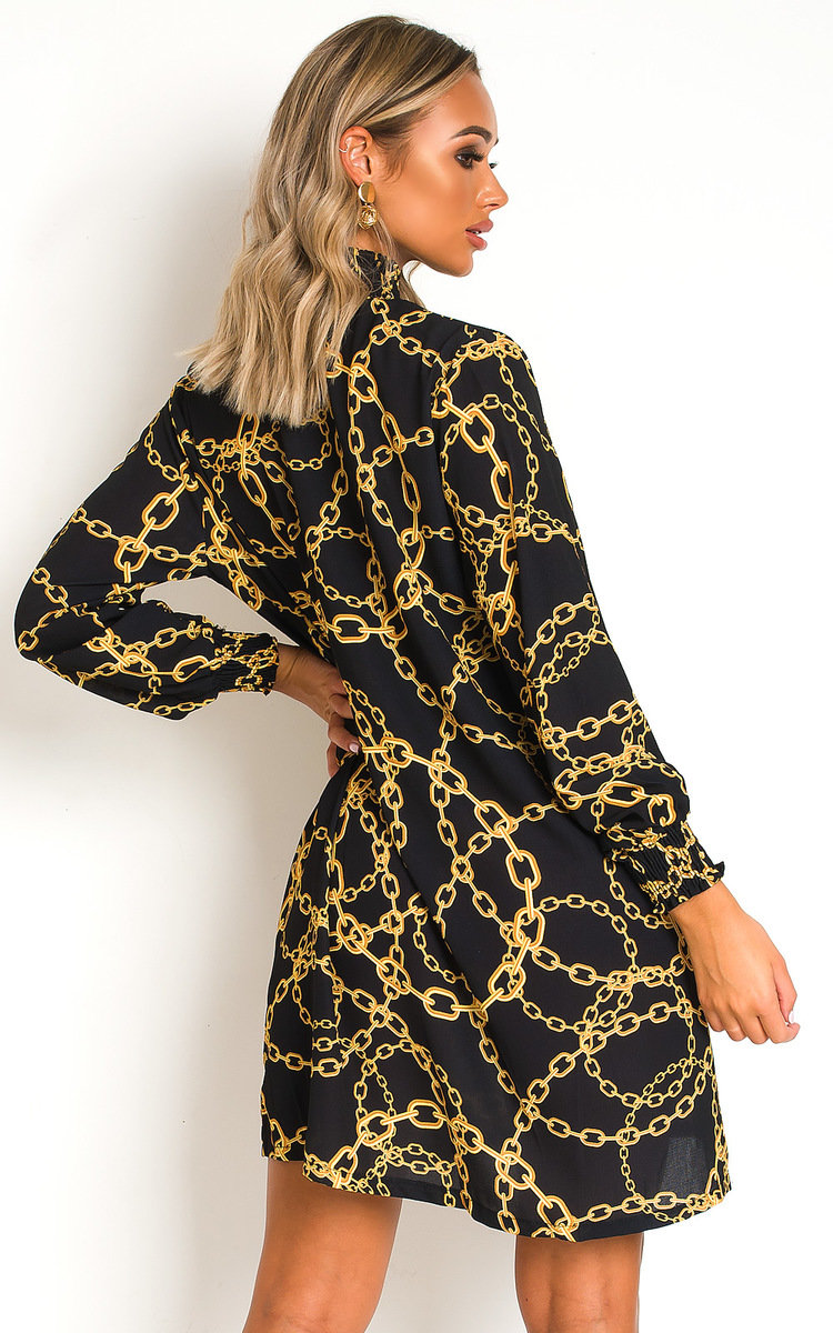 Iona High Neck Shift Dress Thumbnail Iona High Neck Shift Dress Thumbnail