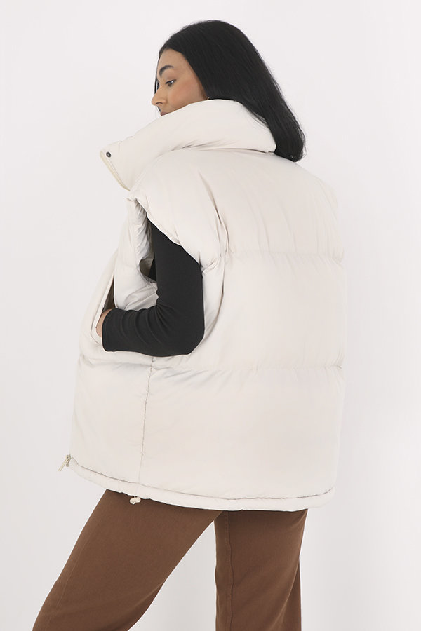Issa Faux Leather Jacket with Zip Detail Thumbnail Issa Faux Leather Jacket with Zip Detail Thumbnail