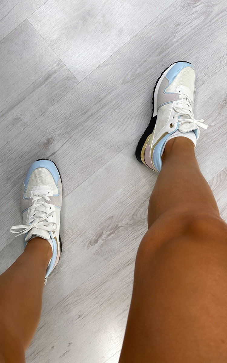 Jamelia Lace Up Trainers Thumbnail