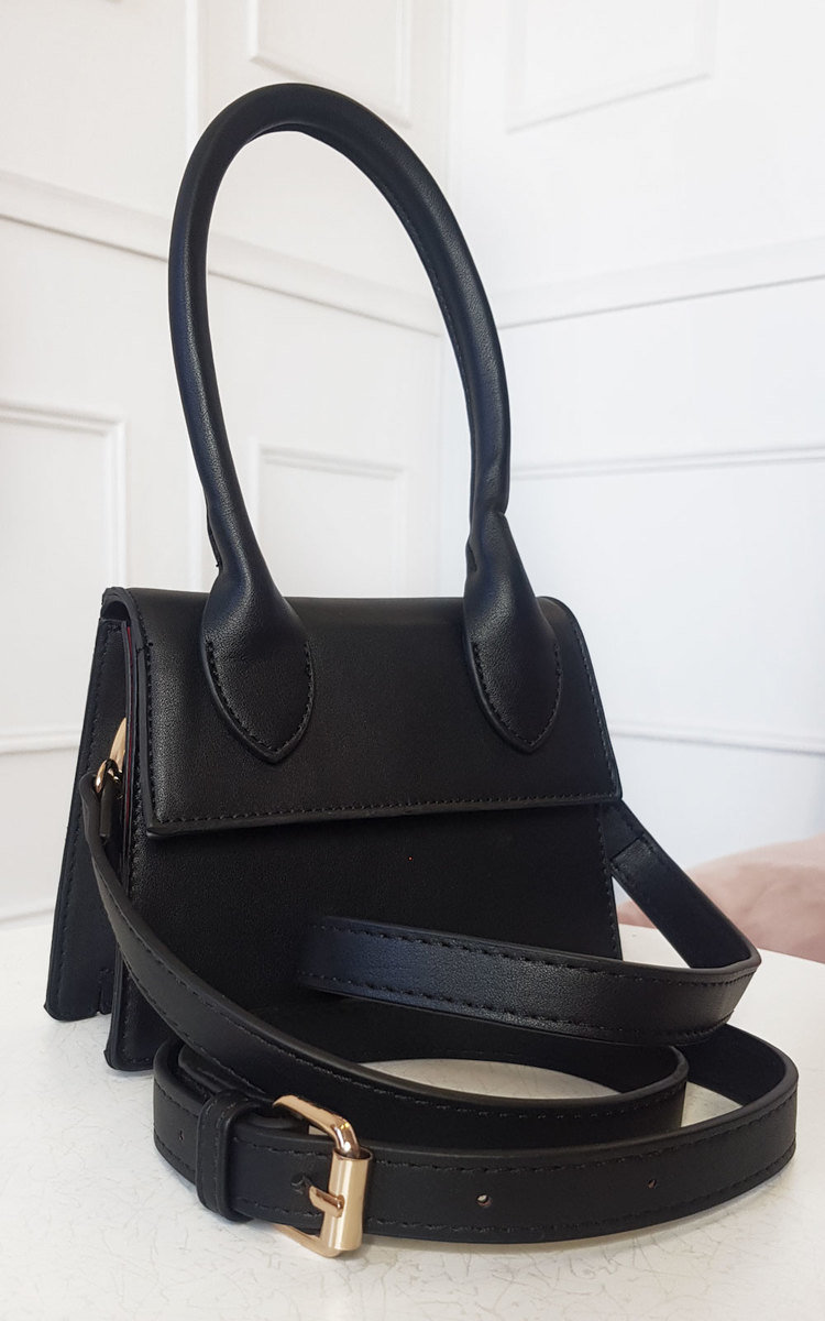Jaq Faux Leather Handle Mini Bag Jaq Faux Leather Handle Mini Bag
