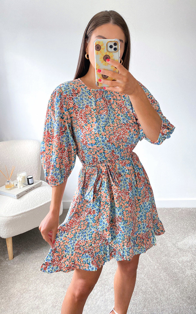 Jasmina Puff Sleeve Dress