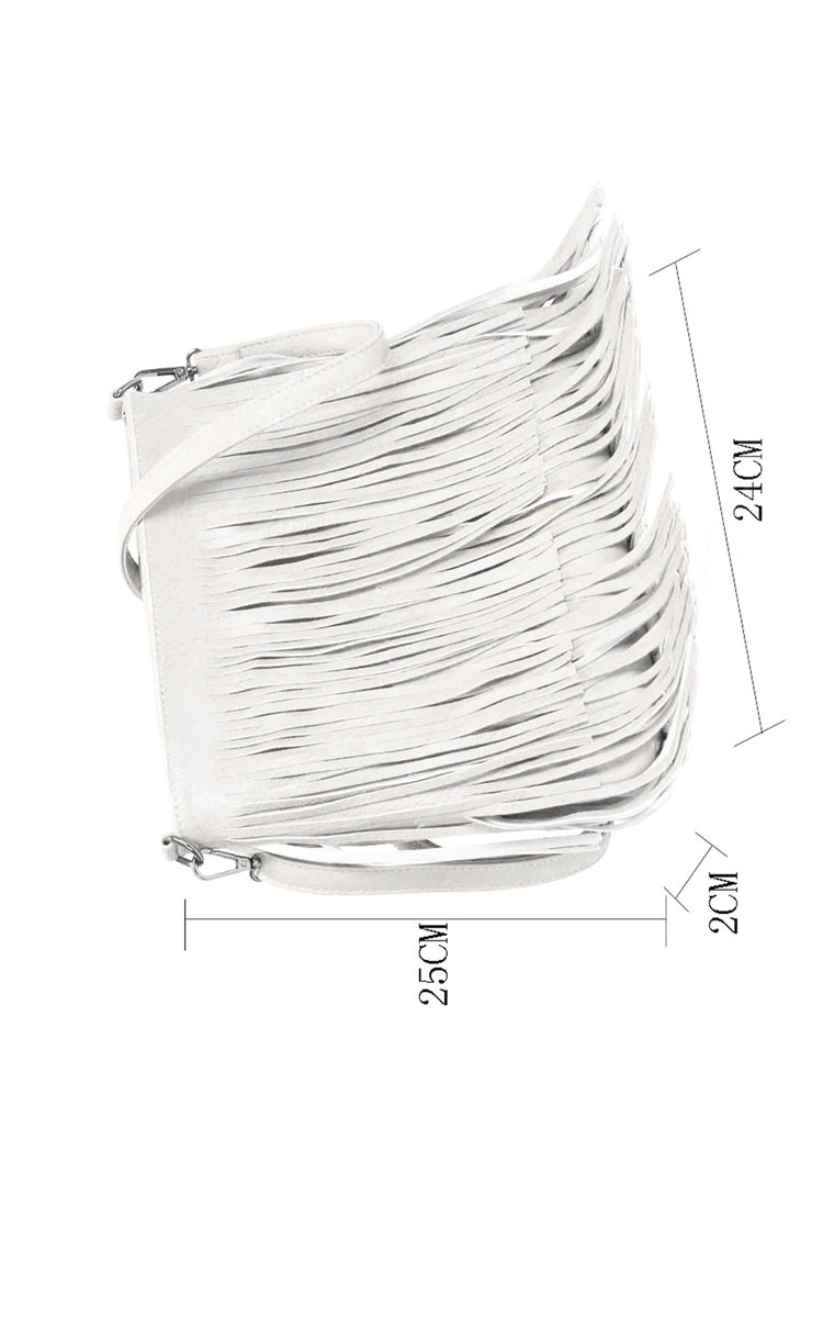 Jayne Faux Leather Fringe Bag Thumbnail Jayne Faux Leather Fringe Bag Thumbnail