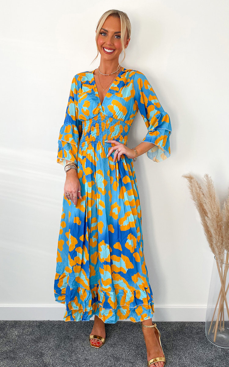 Jazlyn Printed Maxi Dress 