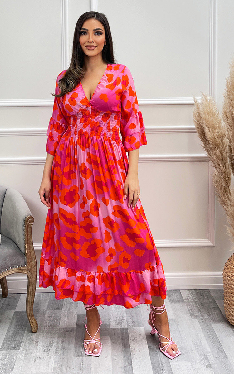 Jazlyn Printed Maxi Dress Jazlyn Printed Maxi Dress
