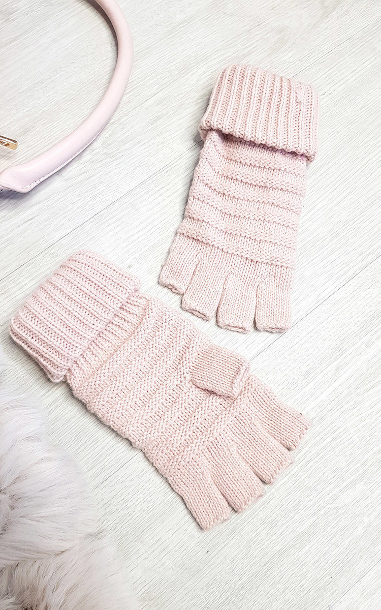 Jemma Knitted Finglerless Gloves Thumbnail Jemma Knitted Finglerless Gloves Thumbnail