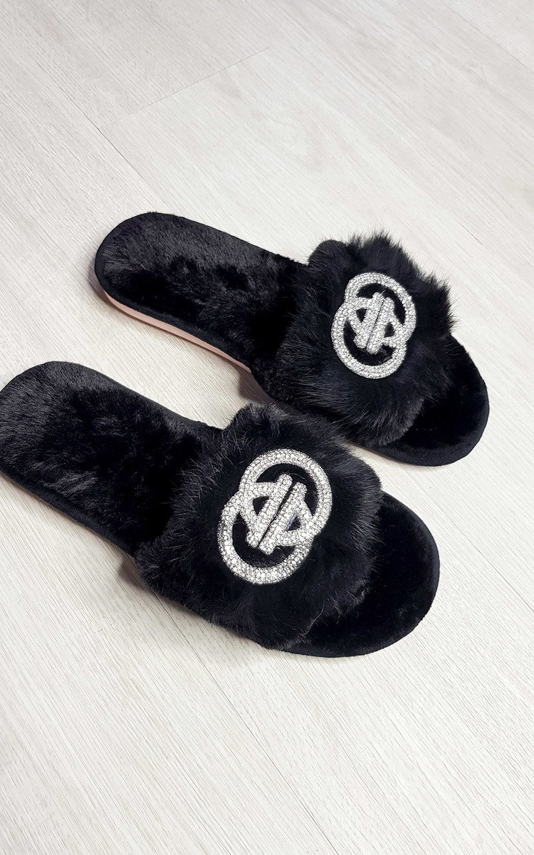 Jen Faux Fur Slippers Thumbnail Jen Faux Fur Slippers Thumbnail